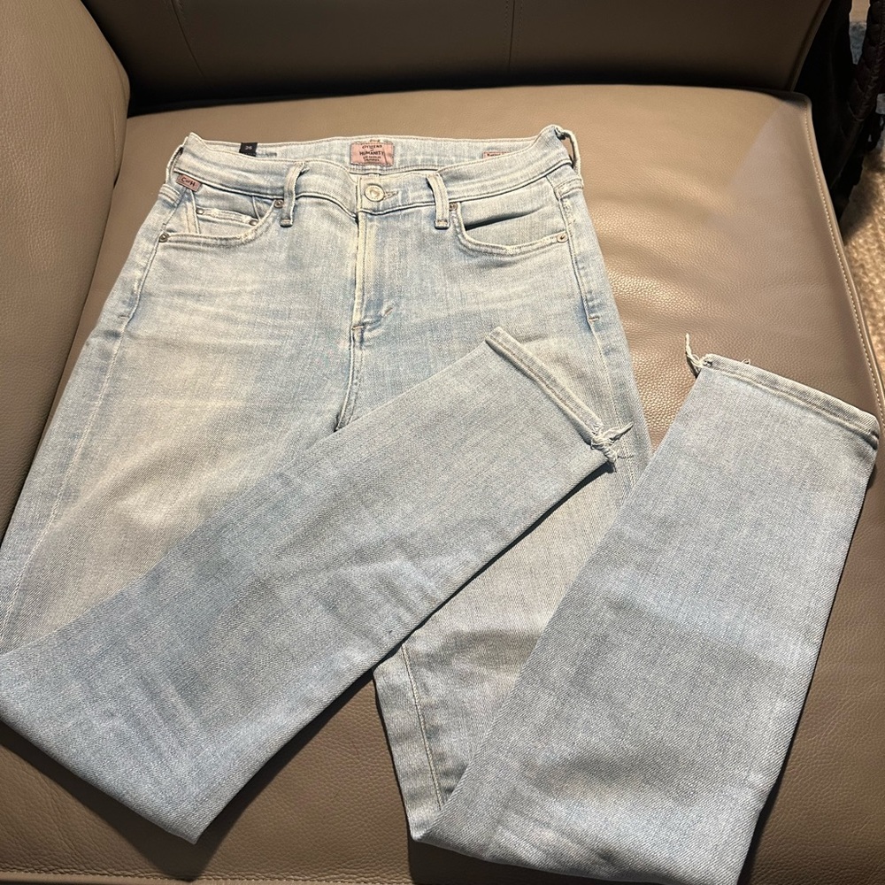 Citizens of Humanity Rocket Crop High Rise Skinny